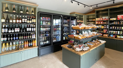 Farm Shop at Ted's Farm Sheriffhales, Shropshire